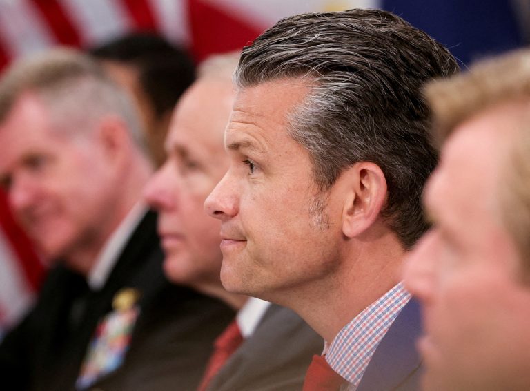 Pete Hegseth. Photo: Jonathan Ernst/Reuters