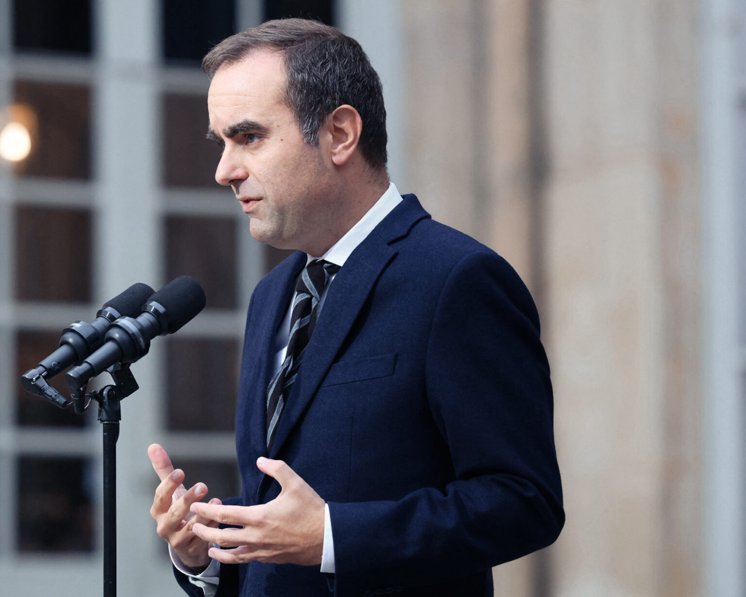 Sébastien Lecornu. Foto: Alain Jocard/Pool via REUTERS