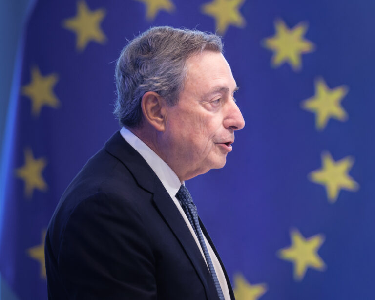 Mario Draghi. Foto: Thierry Monasse/Getty Images
