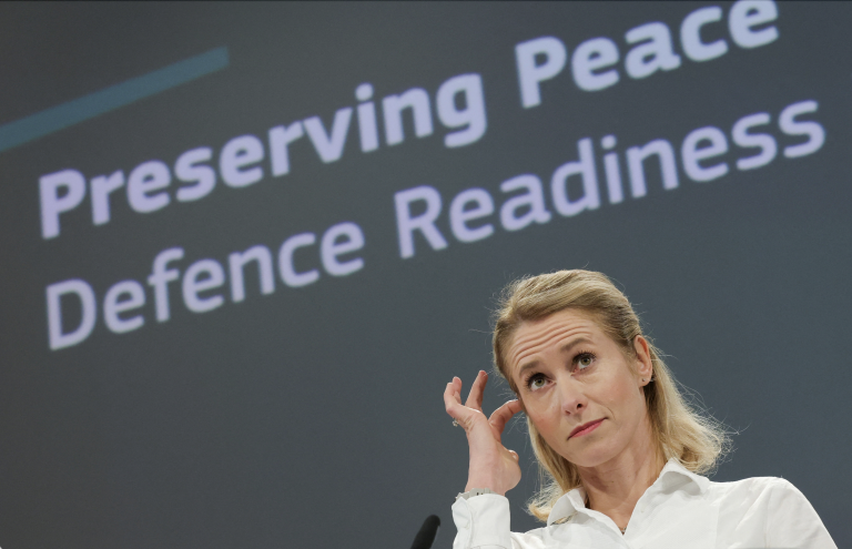 Kaja Kallasová. Foto: REUTERS/Yves Herman