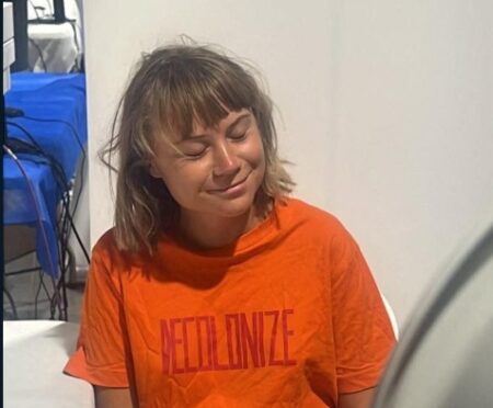 Nach Festnahme: Israel soll Thunberg gezwungen haben, ihre Flagge zu küssen