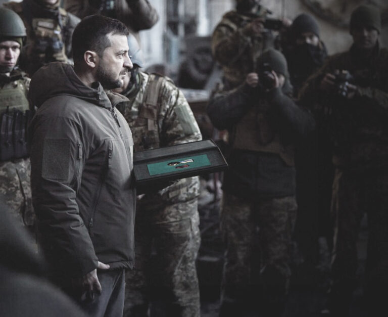 Volodymyr Zelenskyy. Photo: Ukrainian Presidency / Handout/Anadolu Agency via Getty Images