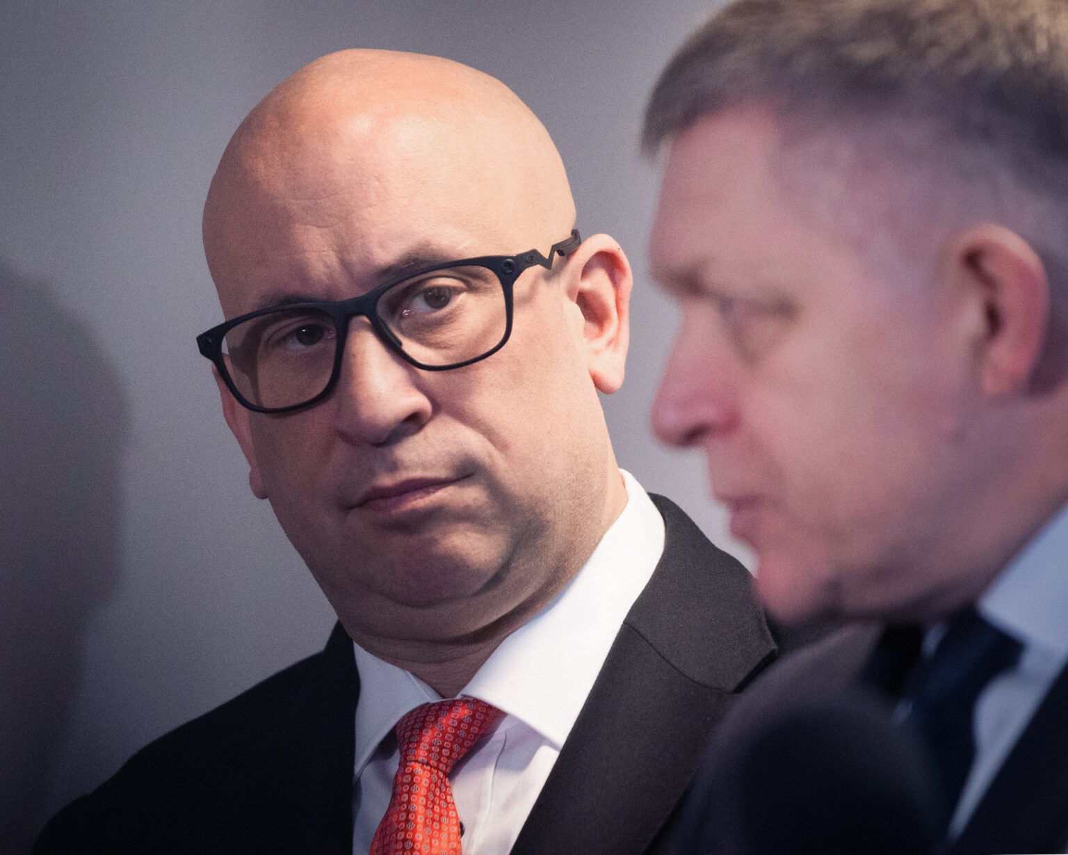 Jozef Ráž a Robert Fico. Foto: ČTK/imago stock&people/Profimedia