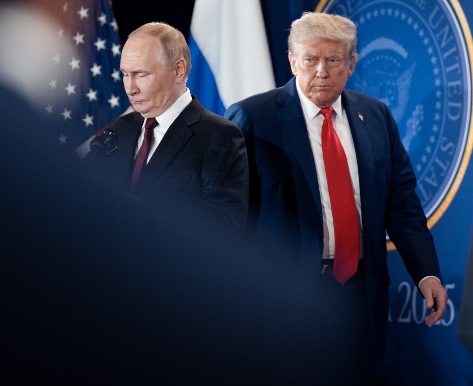 Donald Trump und Wladimir Putin. Foto: Andrew Harnik/Getty Images