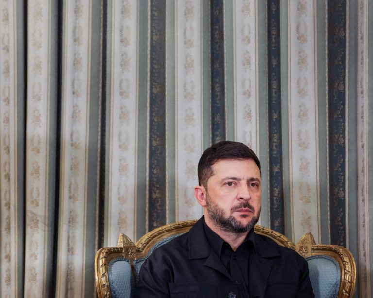 Volodymyr Zelenskyy. Photo: Louiza Vradi/Reuters