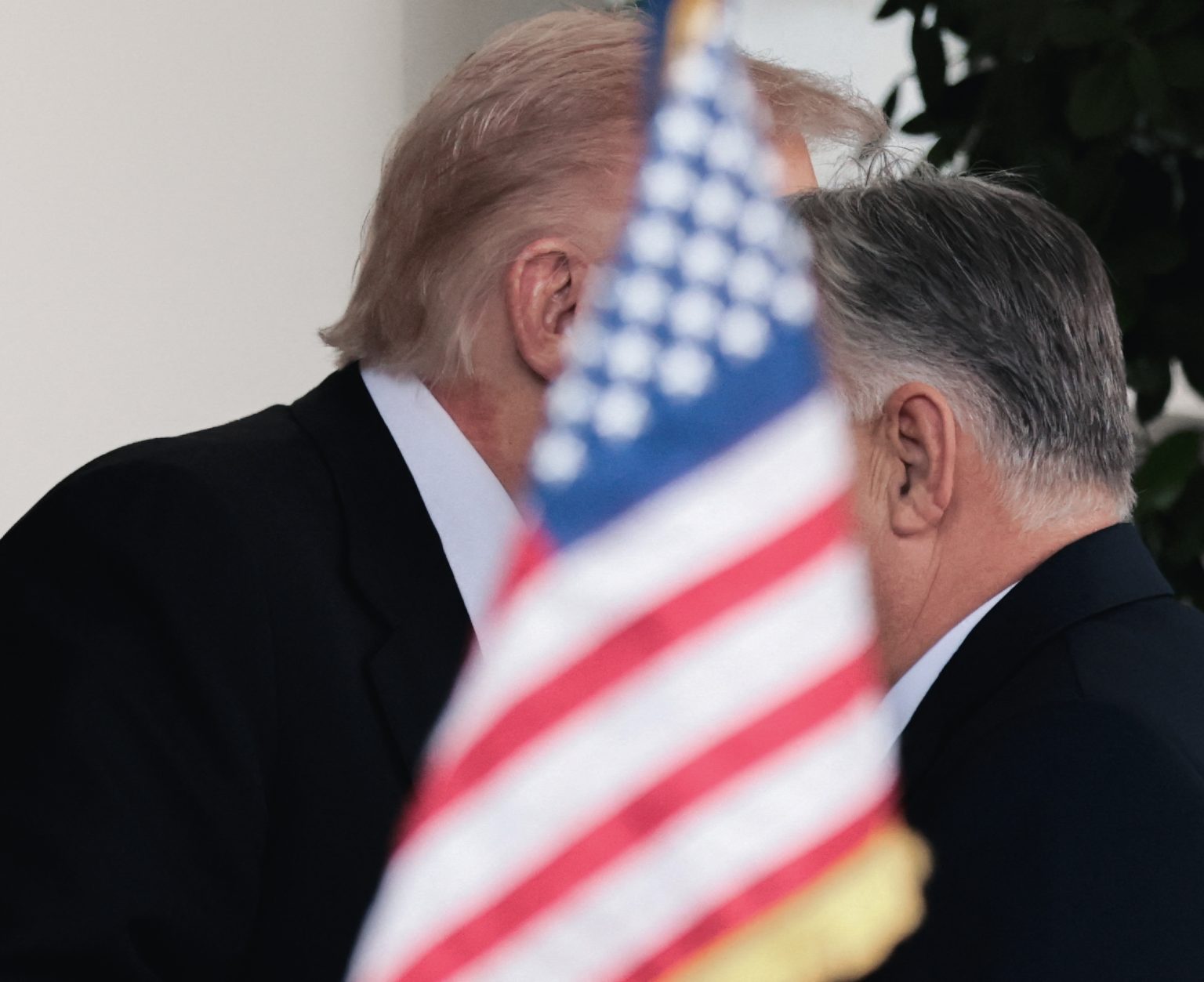 Donald Trump a Viktor Orbán. Foto: Jonathan Ernst/Reuters