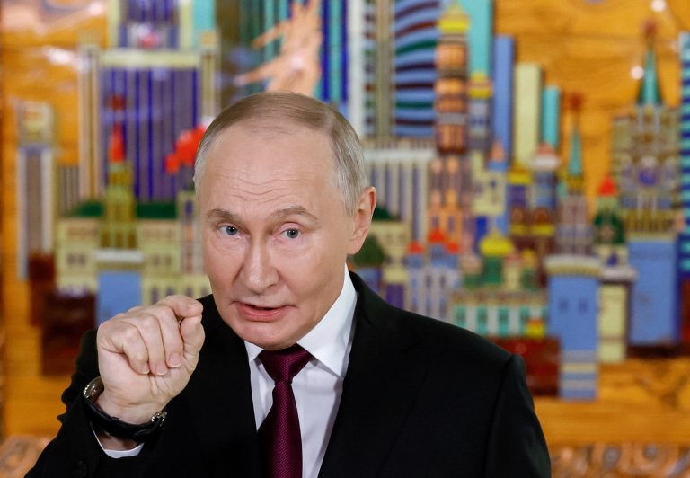 Vladimir Putin. Photo: Sergei Ilnitsky/Pool via Reuters
