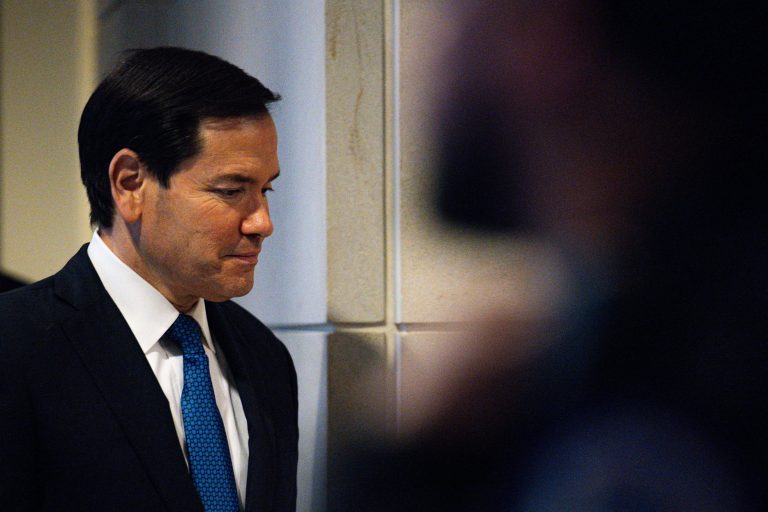US-Außenminister Marco Rubio stellte sich den Fragen der Senatoren. Foto: Annabelle Gordon/Reuters