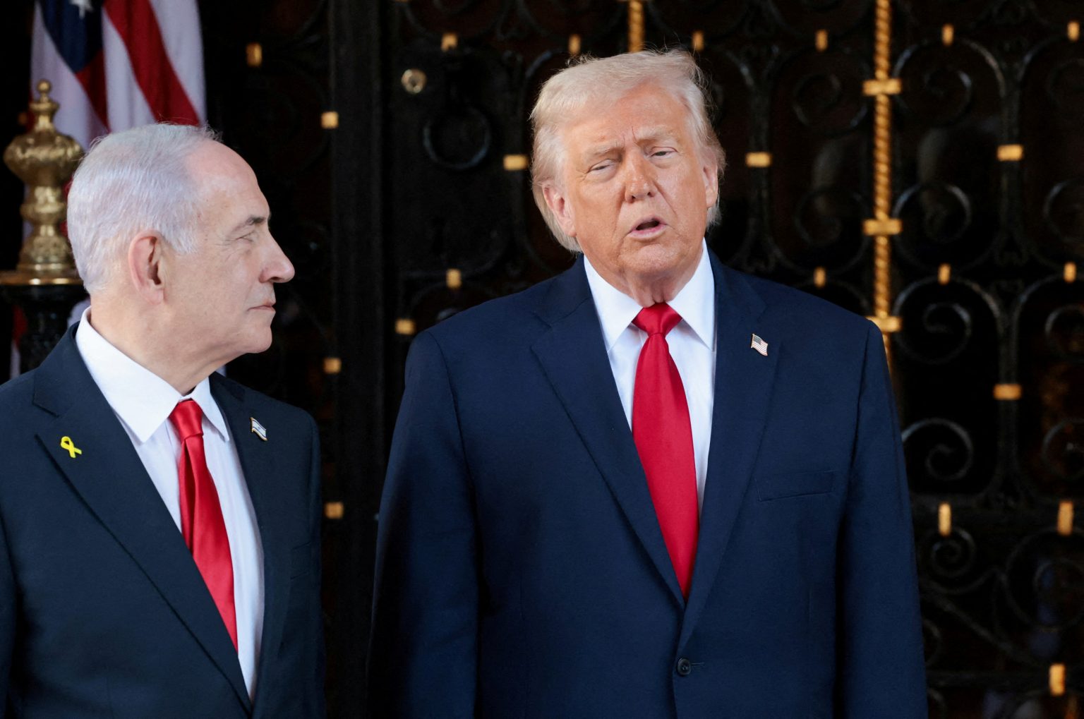 Donald Trump und Benjamin Netanyahu. Foto: Jonathan Ernst/REUTERS