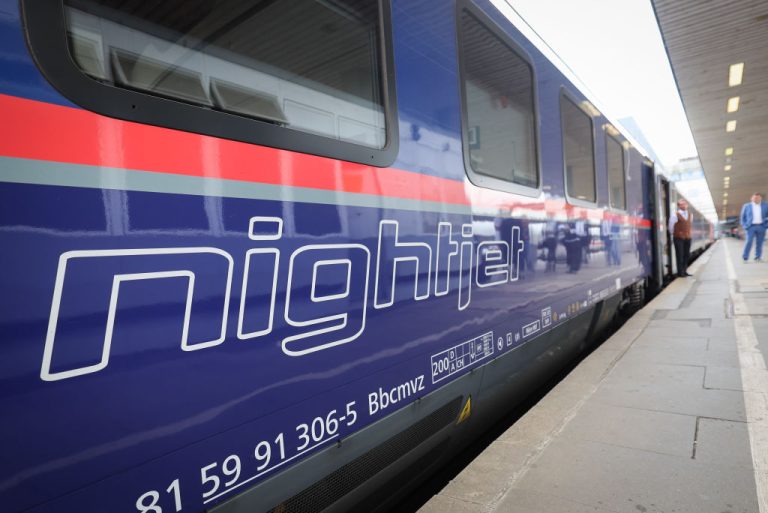 Ein ÖBB-Nightjet. Foto: Christian Charisius/picture alliance via Getty Images