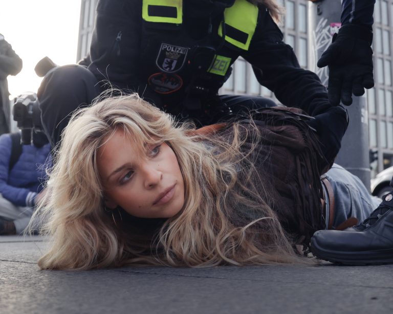 Klimaschützerin Anja Wind. Foto: Sean Gallup/Getty Images