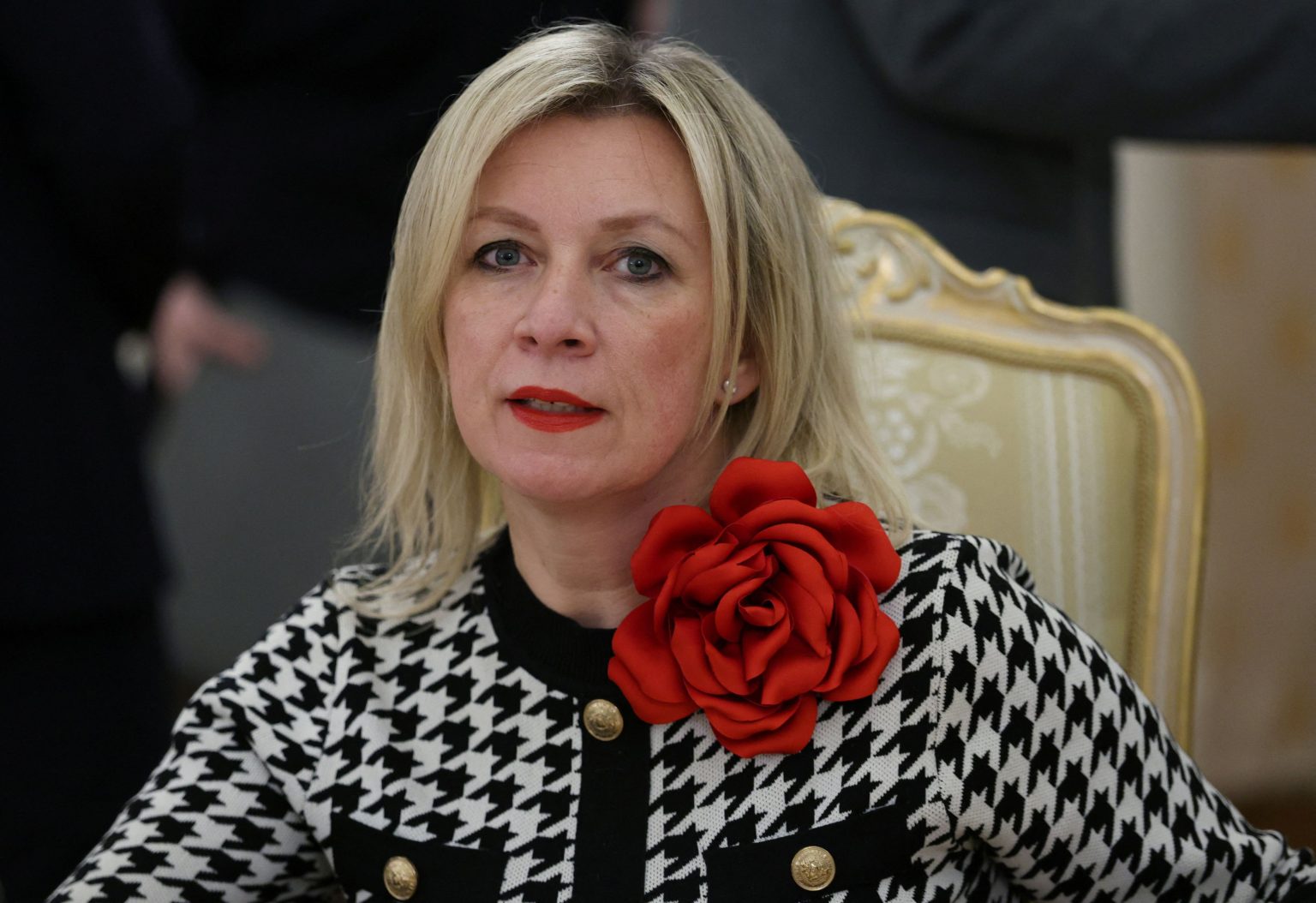 Mária Zacharovová. Foto: Ramil Sitdikov/Reuters