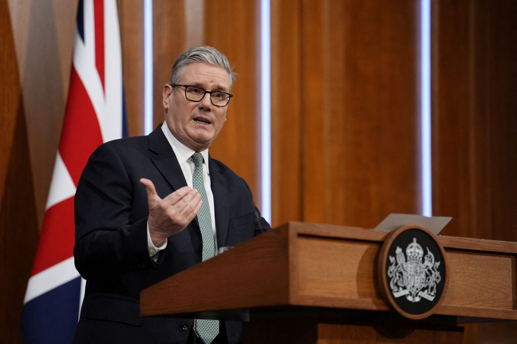 Keir Starmer. Foto: Jordan Pettitt/Reuters