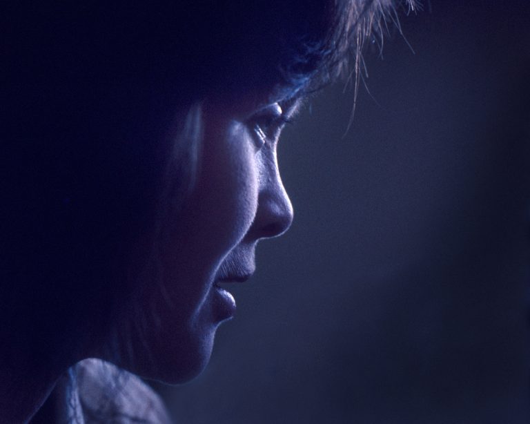 Close-up profile an unidentified young woman, Jakobshavn, Greenland. Photo: Tom Nebbia/Corbis via Getty Images