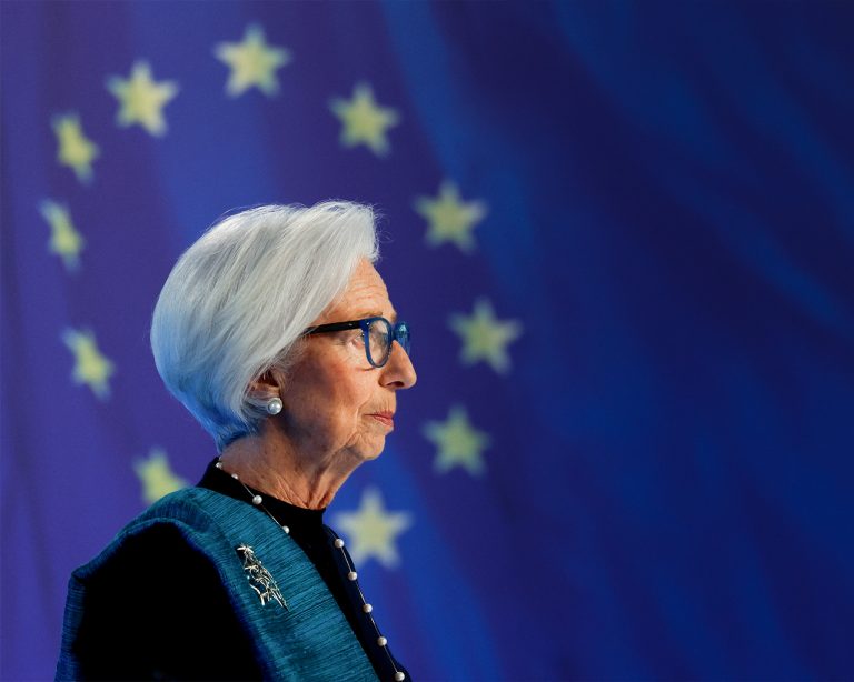 Prezidentka Európskej centrálnej banky Christine Lagardeová. Foto: Heiko Becker/Reuters