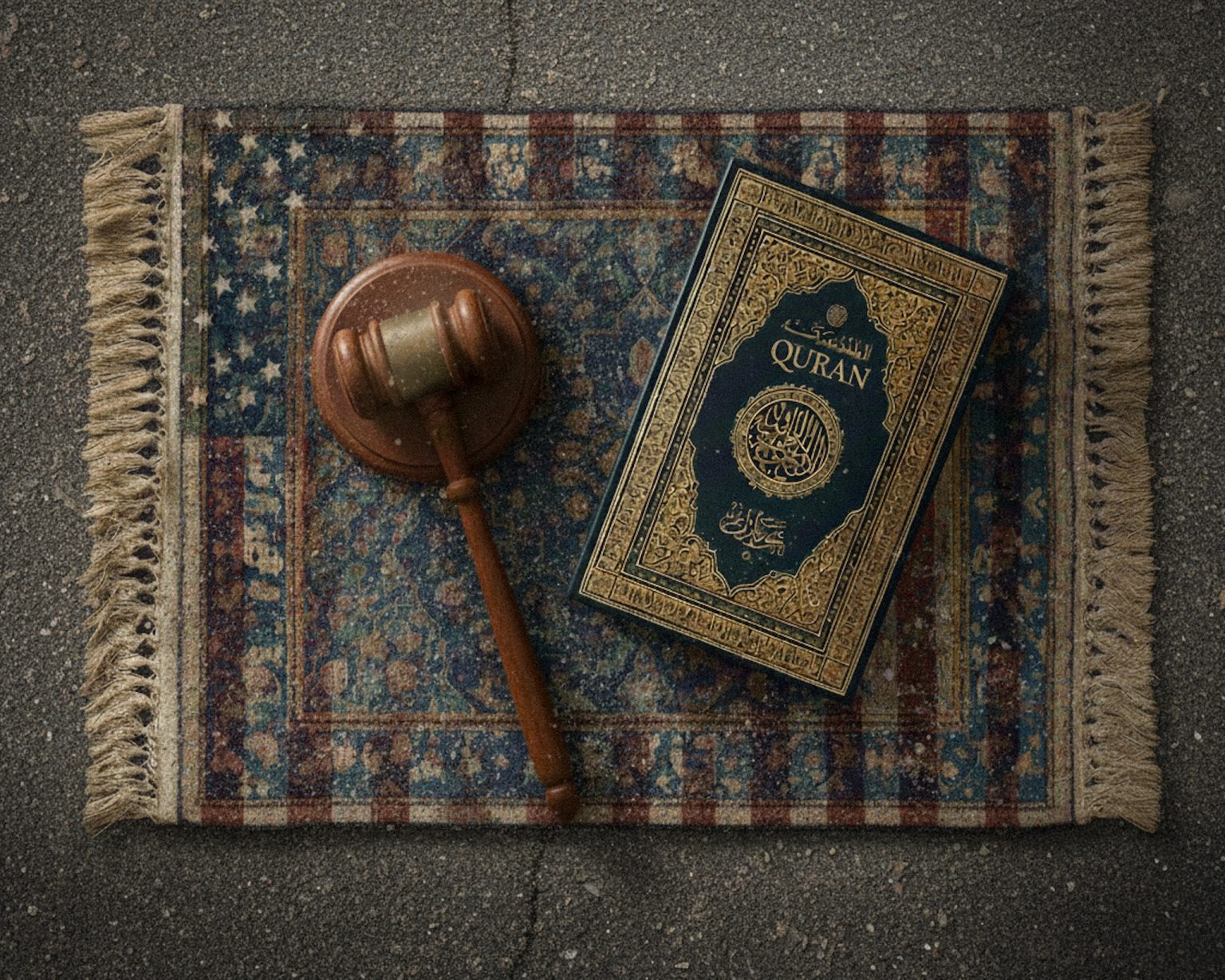 Ein neuer US-Gesetzentwurf richtet sich gegen Scharia-Paralleljustiz. Foto: Dominik Sepp/Midjourney/Gemini