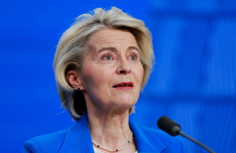 Ursula von der Leyen. Photo: Stephanie Lecocq/Reuters