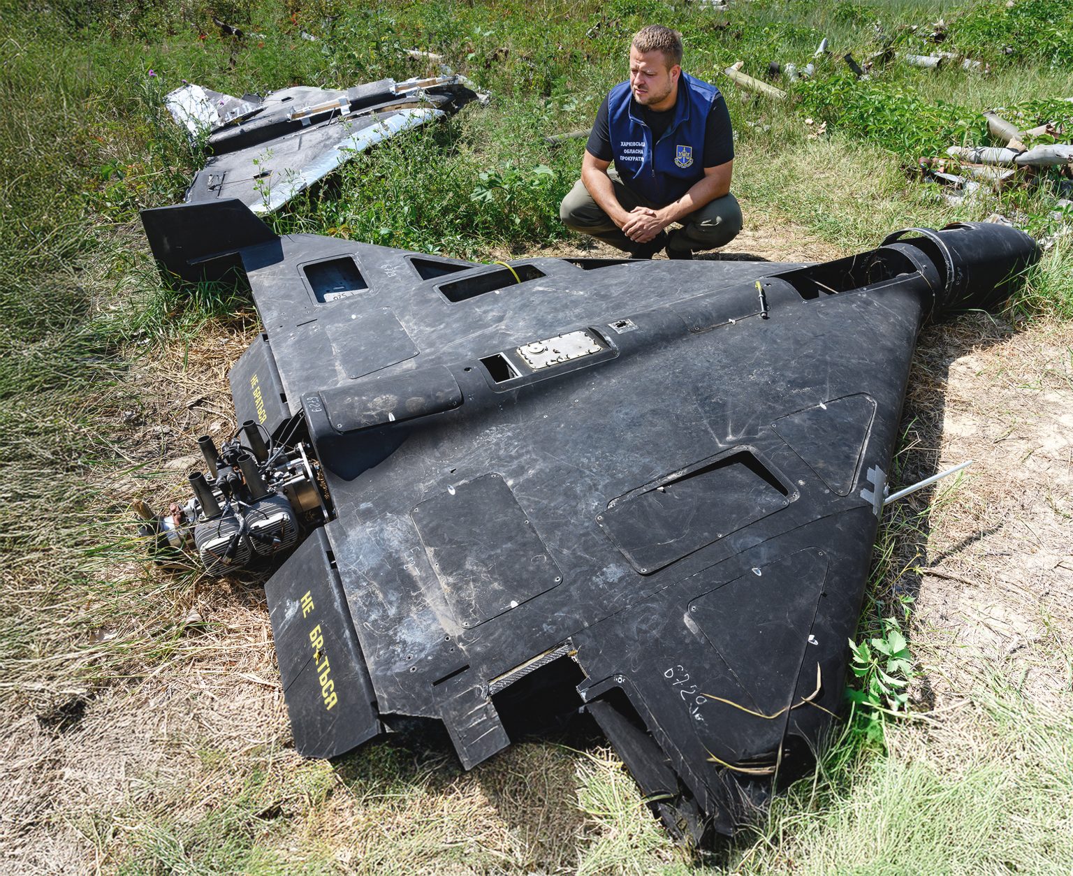 Drone Shahed-136. Photo: Scott Peterson/Getty Images