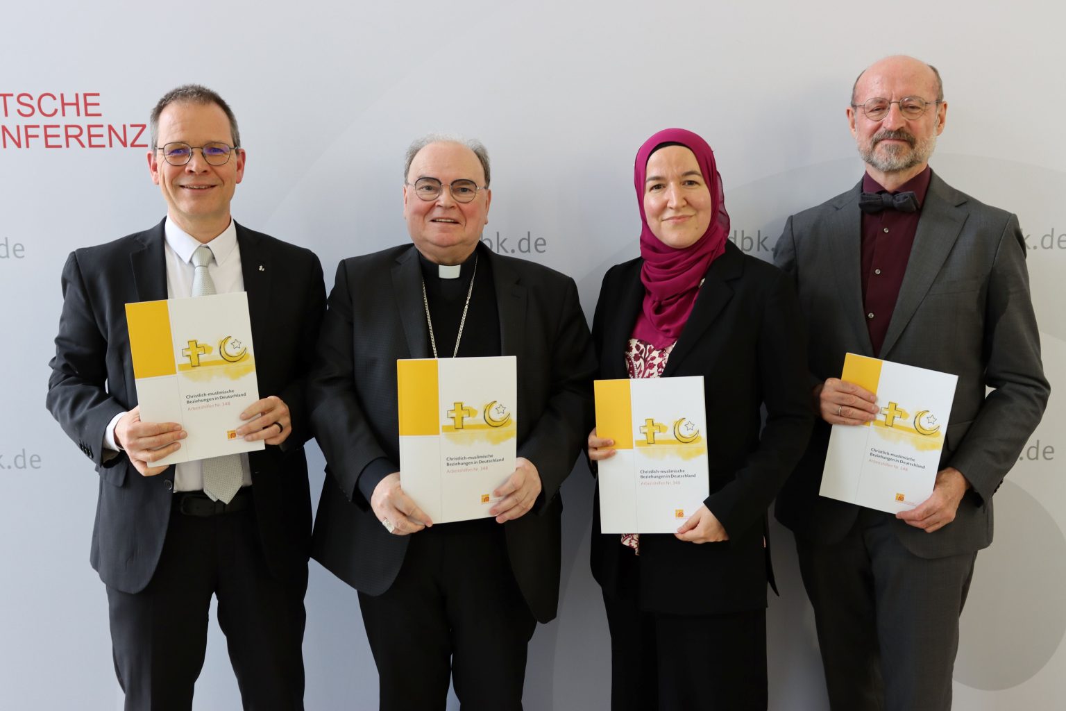 Press conference on ‘Dialogue between Christians and Muslims – Continuity and Change’. Photo: Marko Orlovic/Deutsche Bischofskonferenz