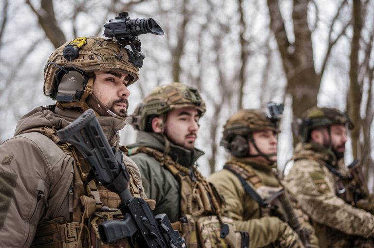 Ukrajinskí vojaci. Foto: Serhii Korovainyi/Reuters