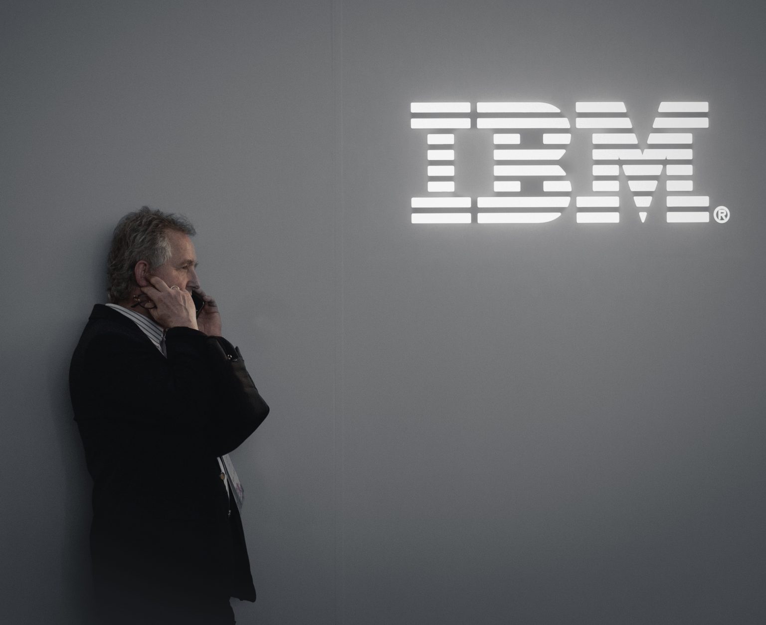 Uncertainty in enterprise IT – even established technology groups such as IBM face fresh questions as AI reshapes long-standing business models. Photo: Joan Cros Garcia/Corbis via Getty Images