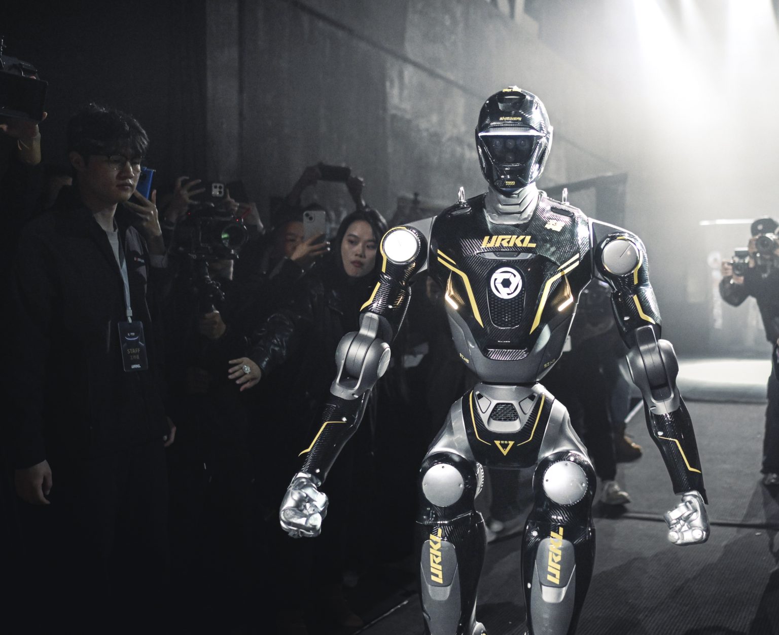 Čínsky robot EngineAI. Foto: John Ricky/Anadolu via Getty Images