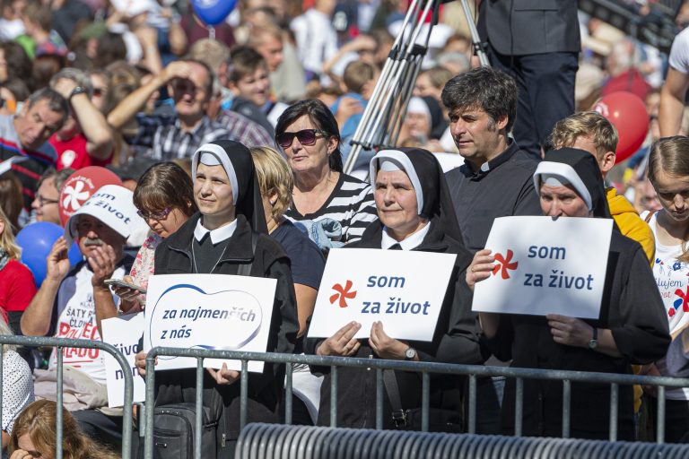 Národný pochod za život 2019. Foto: Michal Svítok/TASR