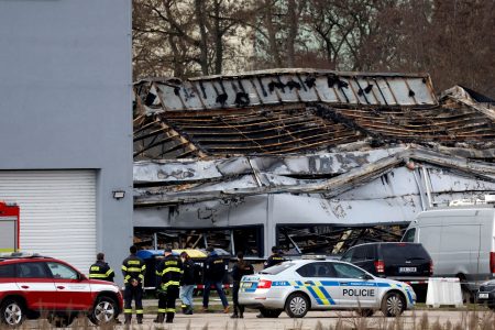 Fifth held after Pardubice arms factory attack