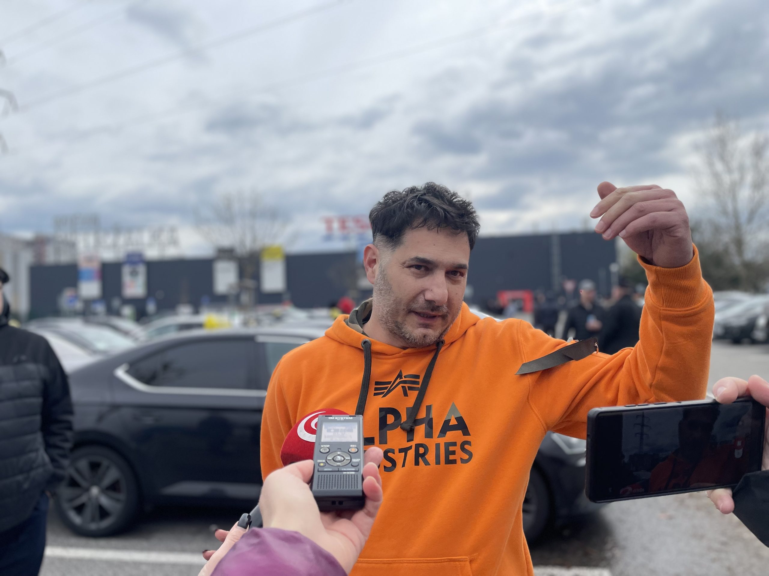 protest taxikárov bolt taxi