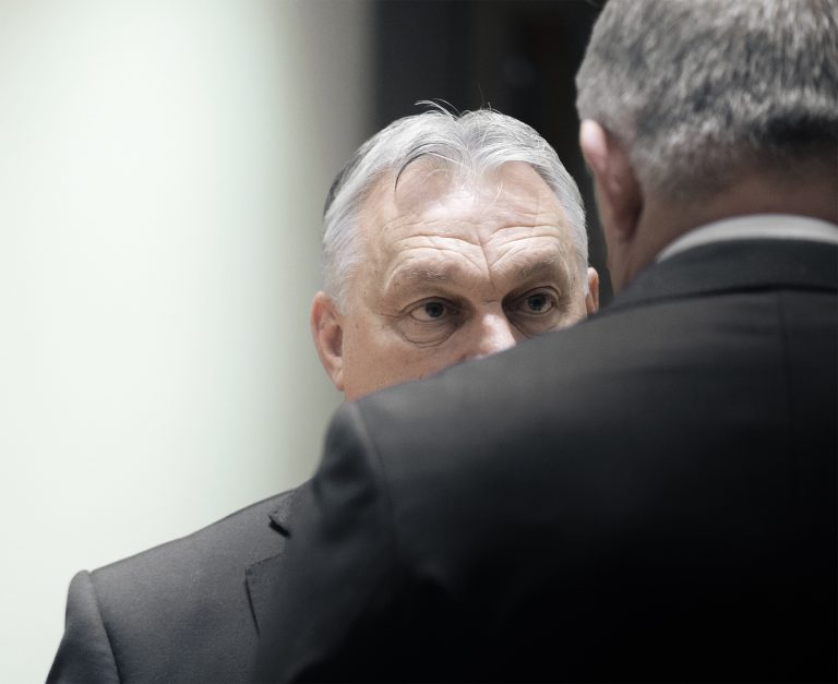 Viktor Orbán a Robert Fico. Foto: Thierry Monasse/Getty Images 