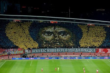 UEFA fines Serbian football club over religious display