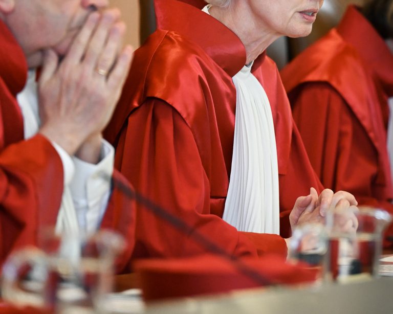 Judges at the Federal Constitutional Court in Karlsruhe have tightened the standards for prosecuting contested speech. Photo: Uli Deck/Getty Images