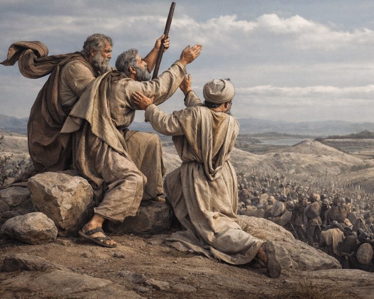 Vojna s Amalekom. Foto: ChatGPT