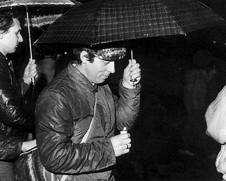 Sviečková manifestácia, 25.3.1988 v Bratislave. Foto: svieckovamanifestacia.sk