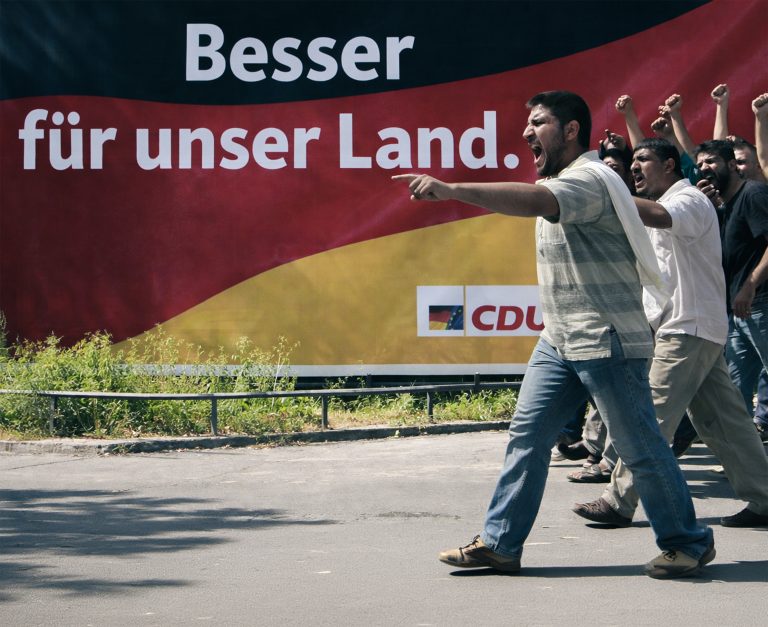 Young muslims in Germany are drawn to radical islamism. Photo: Illustrative photo was altered using artificial intelligence. Photo: Sean Gallup/Getty Images/AI