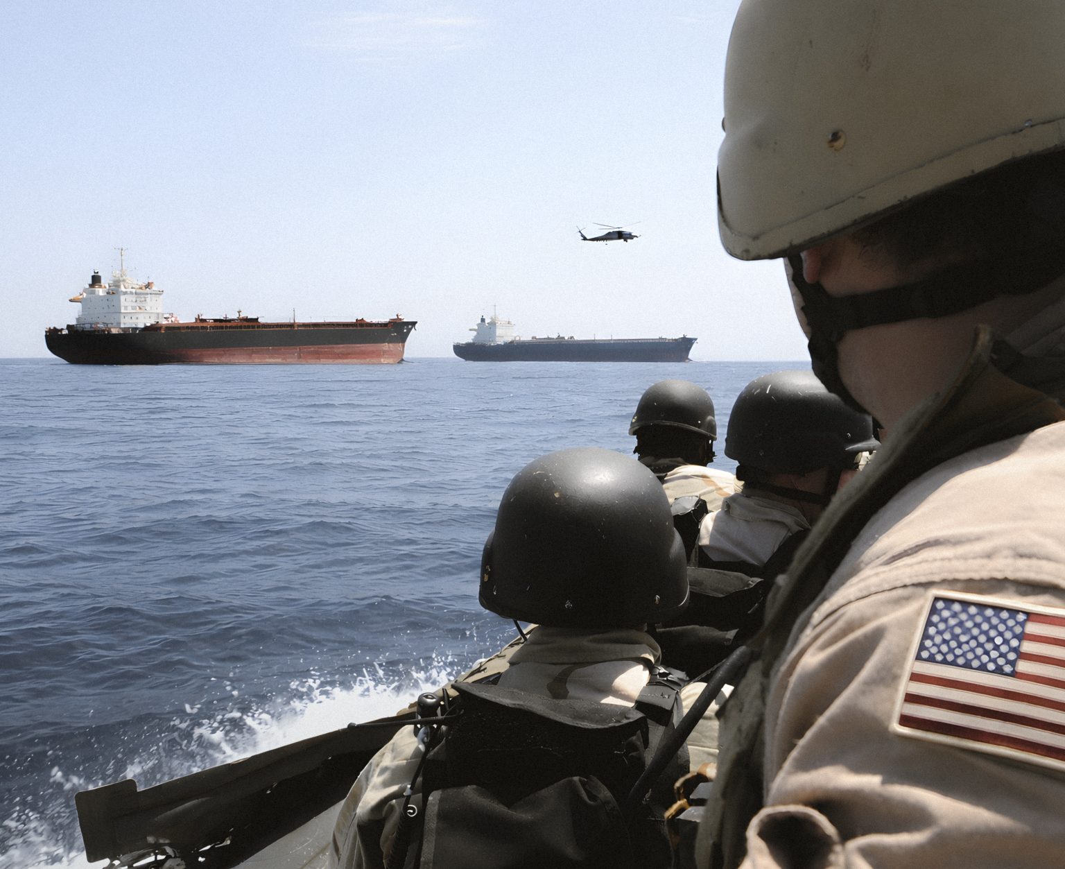 Fotografia bola upravená umelou inteligenciou. Foto:  Mass Communications Specialist 1st Class Cassandra Thompson/U.S. Navy via Getty Images/AI
