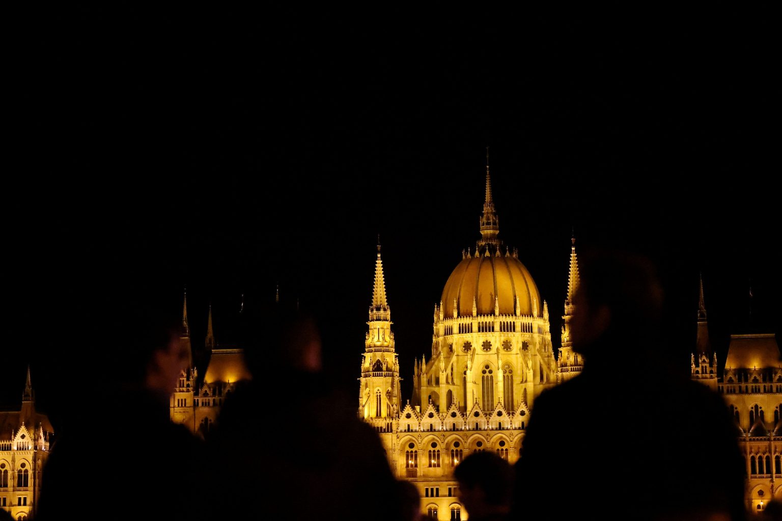 Election night in Budapest. Photo: Leonhard Foeger/Reuters