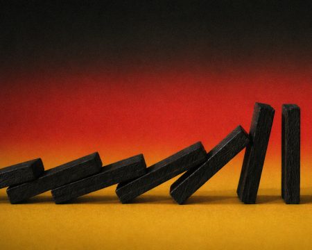 A wave of corporate bankruptcies is spreading across Germany, with mounting concern over a wider domino effect in key sectors. Photo: Wong Yu Liang/Getty Images/ChatGPT