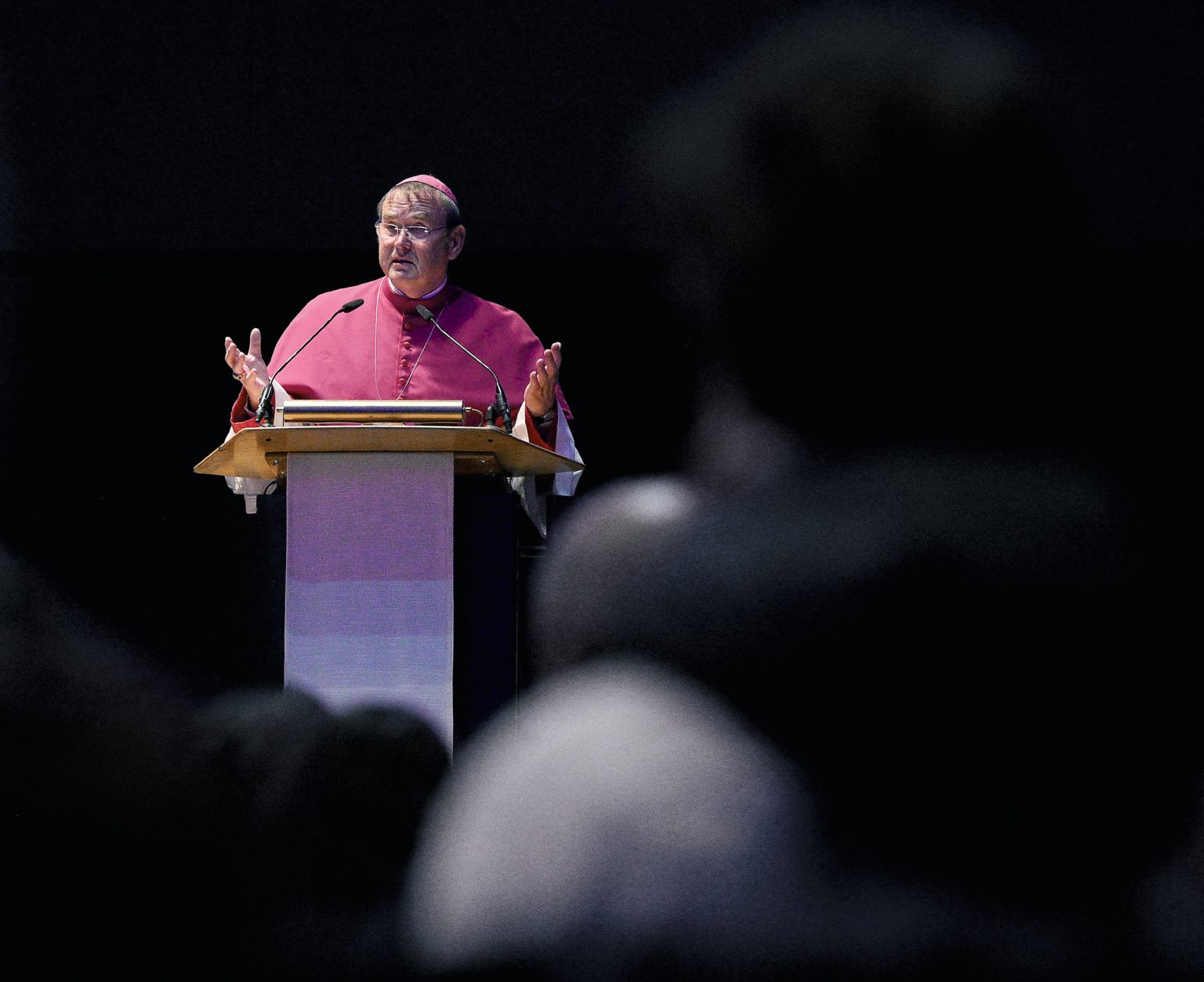 Auxiliary Bishop Ludger Schepers called for a shift in the Church’s approach to gender and sexuality. Photo: Lukas Schulze/Getty Images