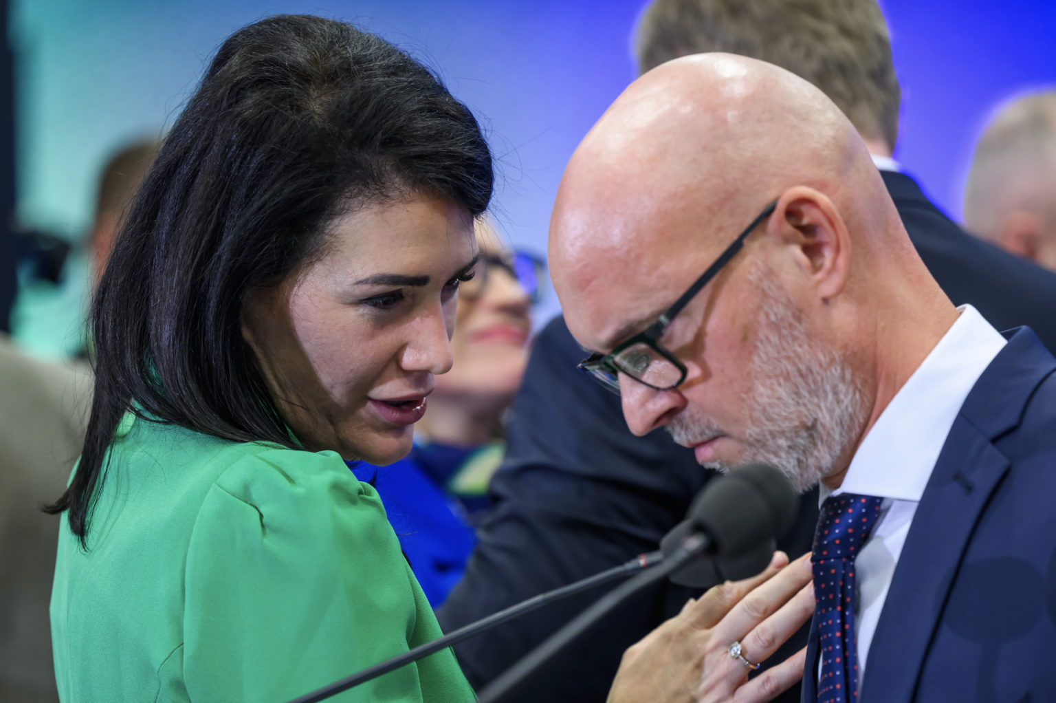 Jana Bittó Cigániková a Branislav Gröhling. Foto: Jaroslav Novák/TASR