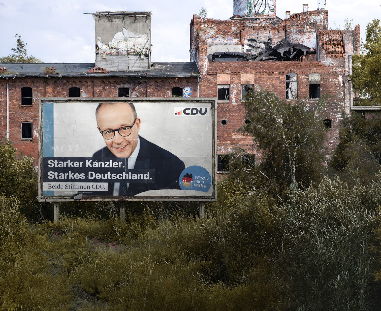 Public trust in Friedrich Merz is fading as doubts grow over the government’s economic performance. Photo: Jens Büttner/picture alliance via Getty Images/AI