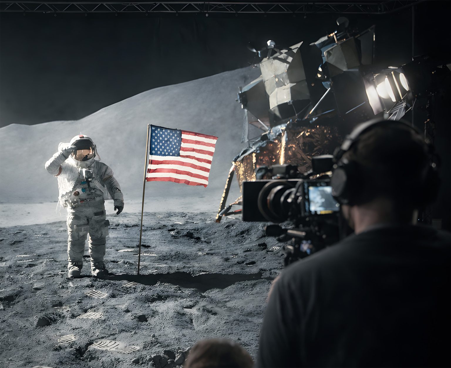 Konšpiračné teórie rastú z nedôvery voči elitám, ktorú posilňuje polarizácia a strata dôvery v inštitúcie. Foto: James B. Irwin/Space Frontiers/Archive Photos/Hulton Archive/Getty Images/AI