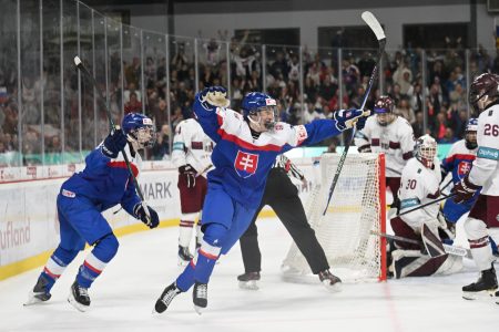 Zápas Slovensko Lotyšsko. Foto: Lukáš Grinaj/TASR
