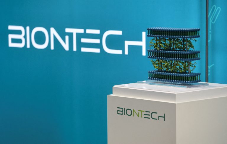 Logo spoločnosti Biontech.