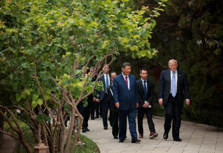 Xi Jinping a Donald Trump.