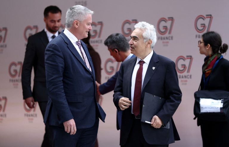 Mathias Cormann and Fatih Birol.
