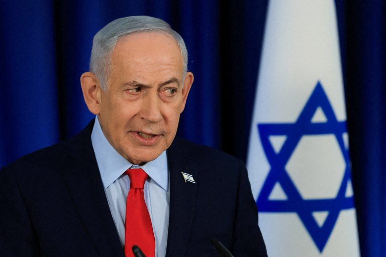 Benjamin Netanyahu.