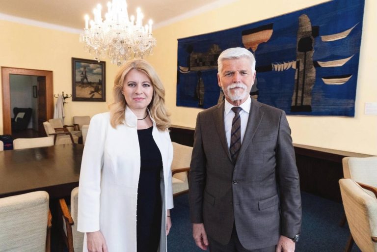 Zuzana Čaputová a Petr Pavel.