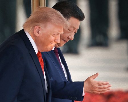 Xi Warns Trump Over Taiwan as Beijing Summit Opens on a Friendly Note