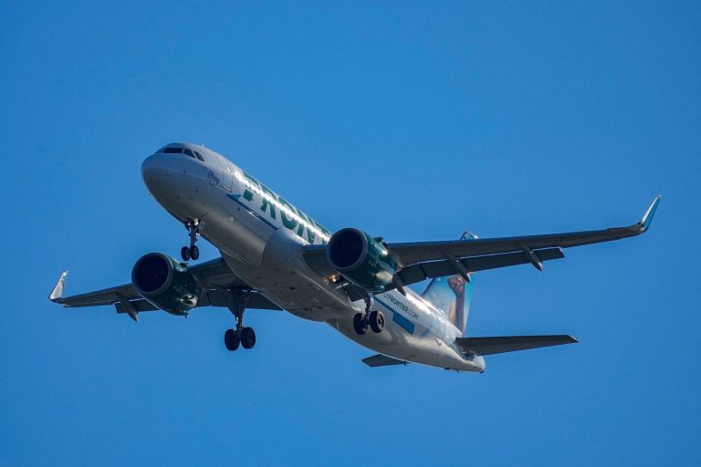 lietadlo Frontier Airlines